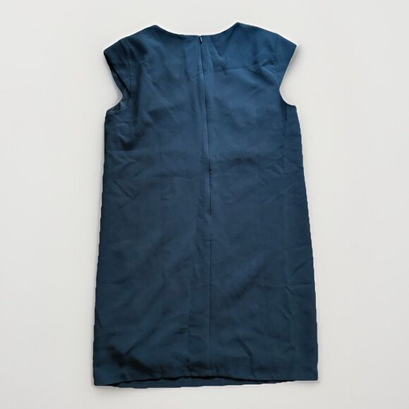 Marc Bouwer Dress Black Knee Length Shift Cap Sleeve Womens Size Large - Picture 2 of 11